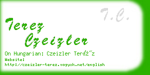 terez czeizler business card